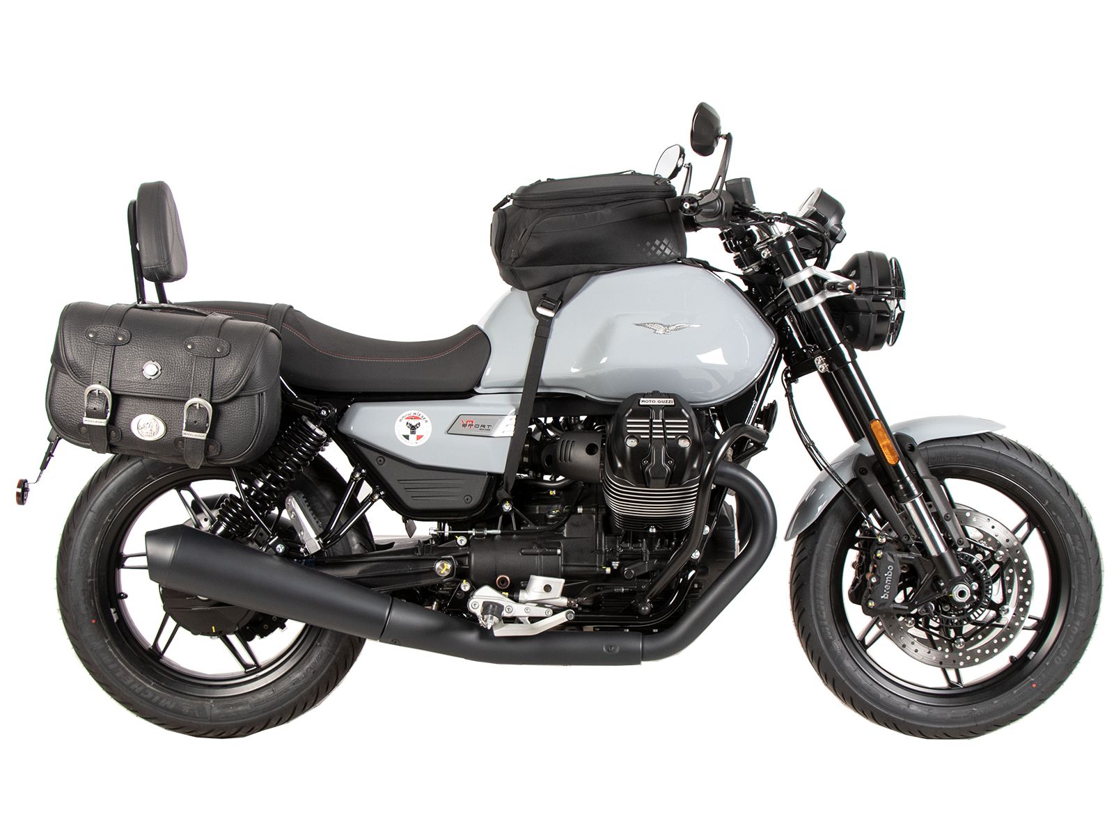 C-Bow side carrier black for Moto Guzzi V7 850 Sport (25- ) Hepco & Becker