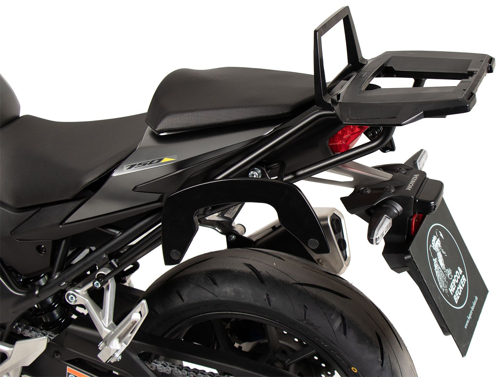 Alurack top case carrier for Honda CB 750 Hornet (23-) Hepco & Becker