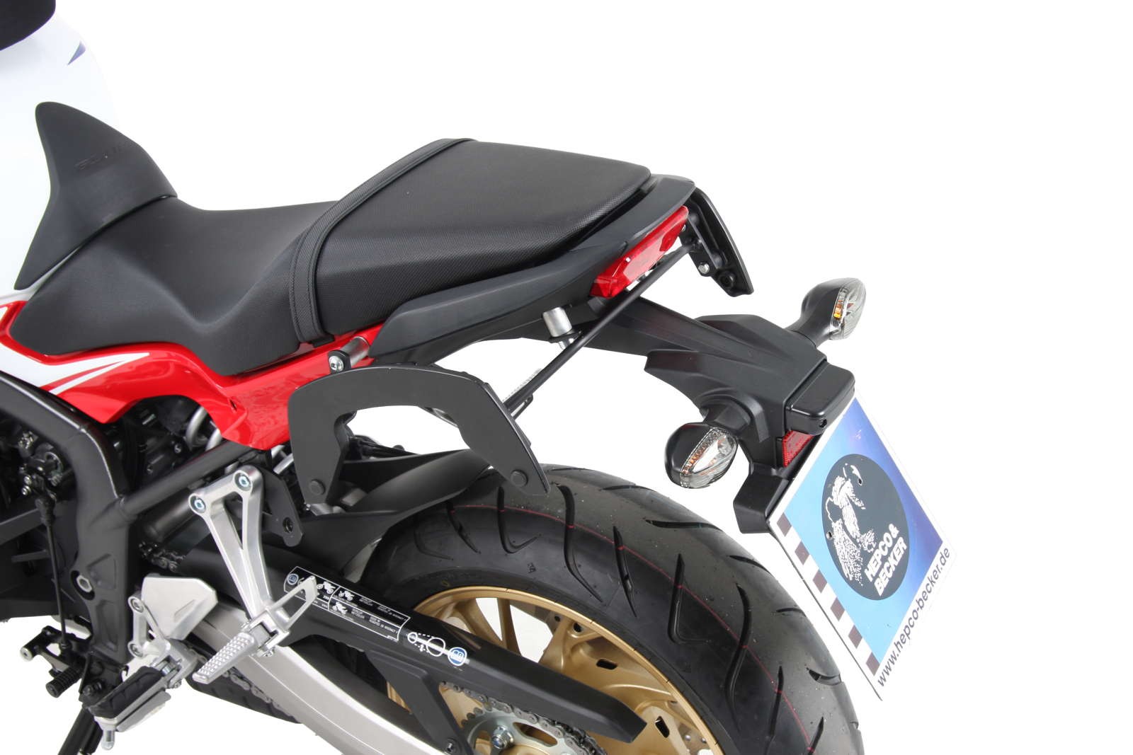 C-Bow side carrier black for Honda CB 650 F (14-18) Hepco & Becker