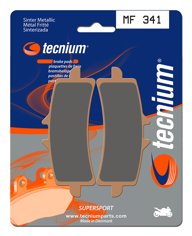 Tecnium Street Performance sintered metal brake pads - MF341