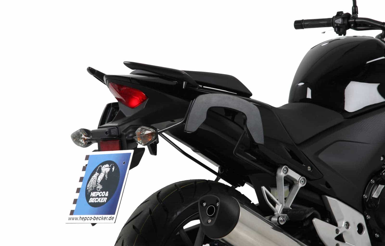 C-Bow side carrier anthracite for Honda CBR 500 R (13-15) Hepco & Becker