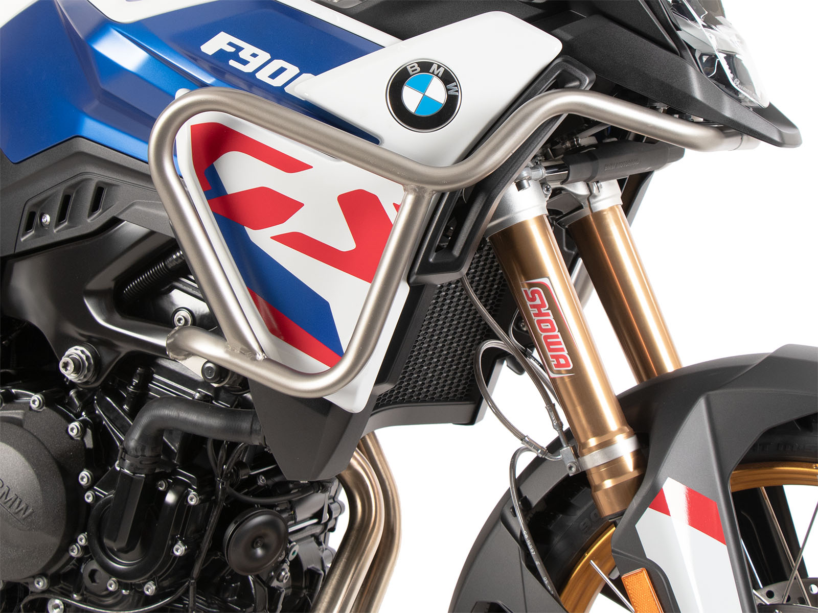 Stainless steel tank guard for BMW F 900 GS (24-) Hepco & Becker