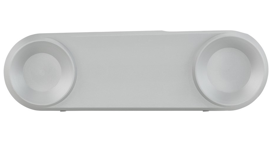 Swingarm cover for Vespa, silver matt