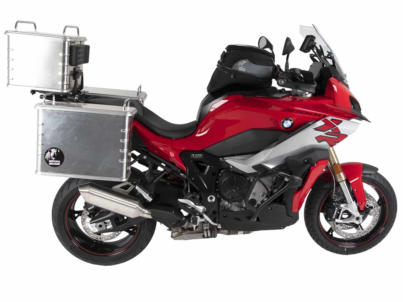 Easyrack top case carrier black for BMW S 1000 XR (20-23) Hepco & Becker