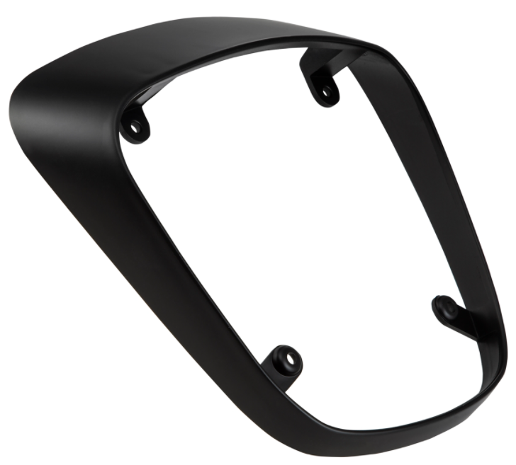 Frame taillight for Vespa Primavera/Sprint 50-150cc ('18-), black matt