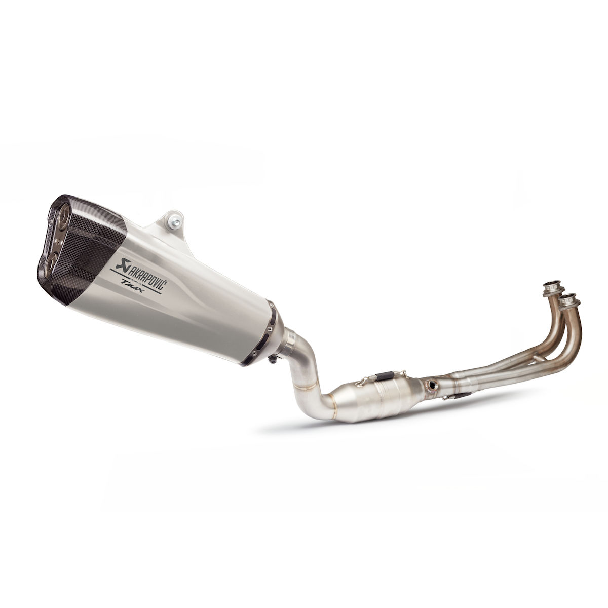 Complete system with titanium silencer for Yamaha T-MAX / SX / DX (Bj.17-) Akrapovic