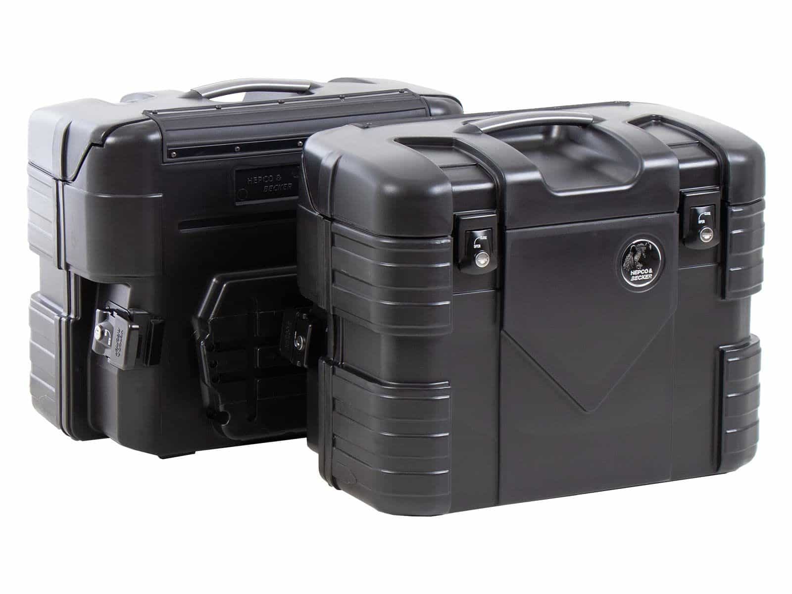Gobi side case set black Hepco & Becker