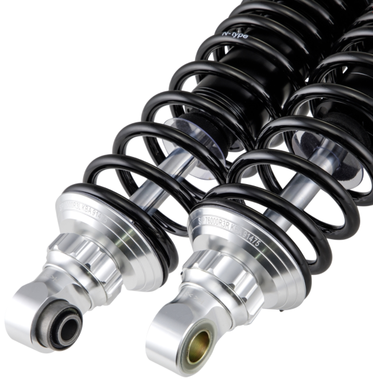 Rear shock absorber for Vespa GTS/GTS Super/GTV/GT 60/GT/GT L 125-300cc, silver