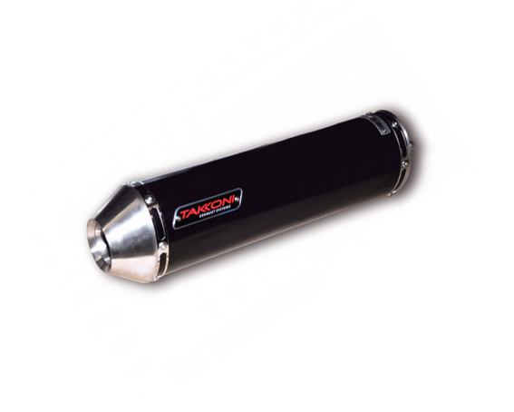 Takkoni silencer black for VTR 1000 F, 97-05, SC 36, E-approved. Pair
