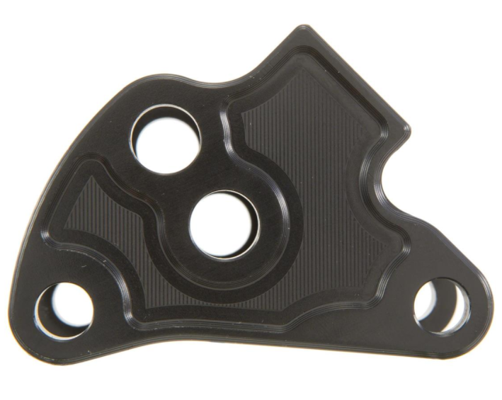 Adapter for lowering shock absorber, rear for Vespa Primavera/Sprint, black