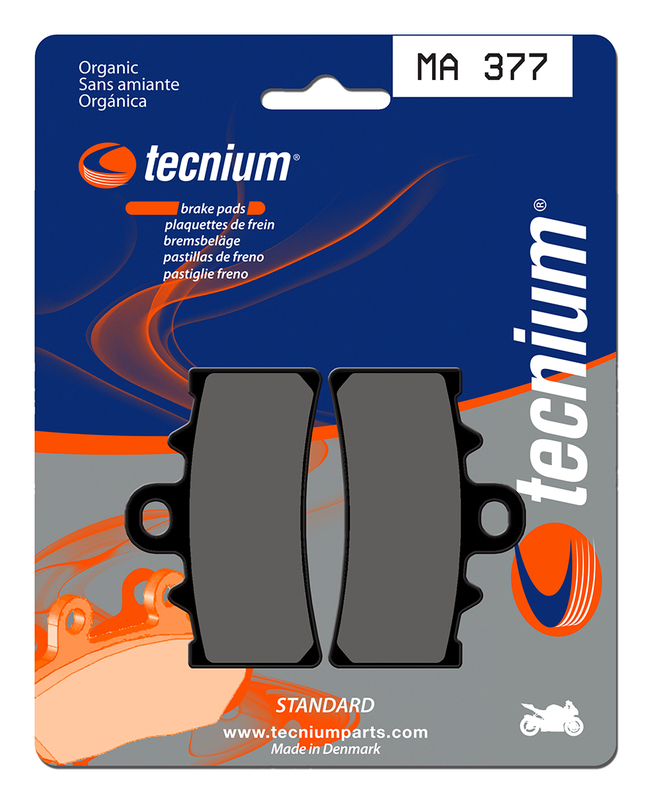 Tecnium Street Organic Brake Pads - MA377