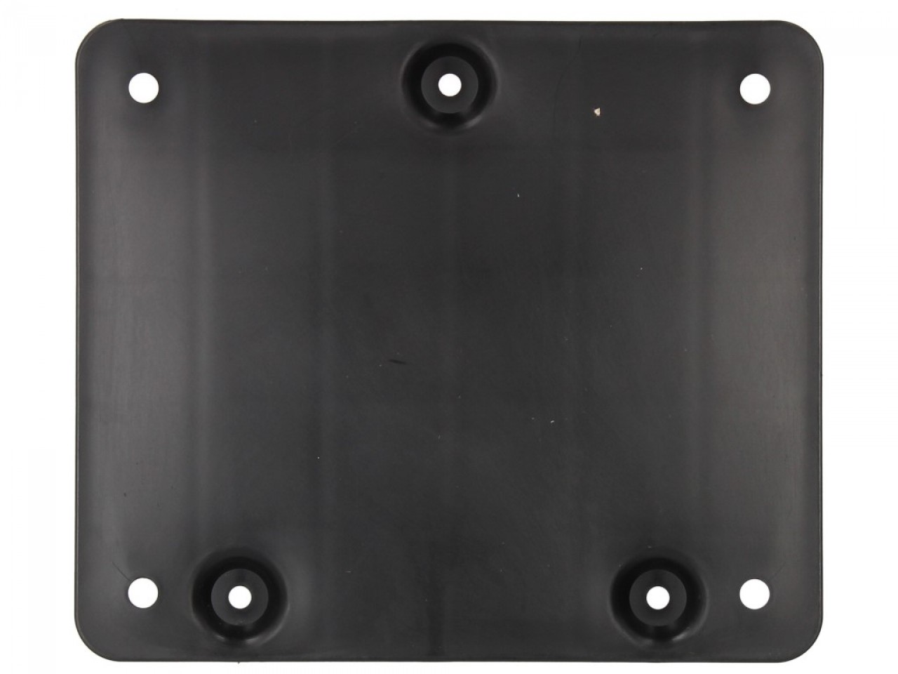 License plate holder, 121x141, plastic