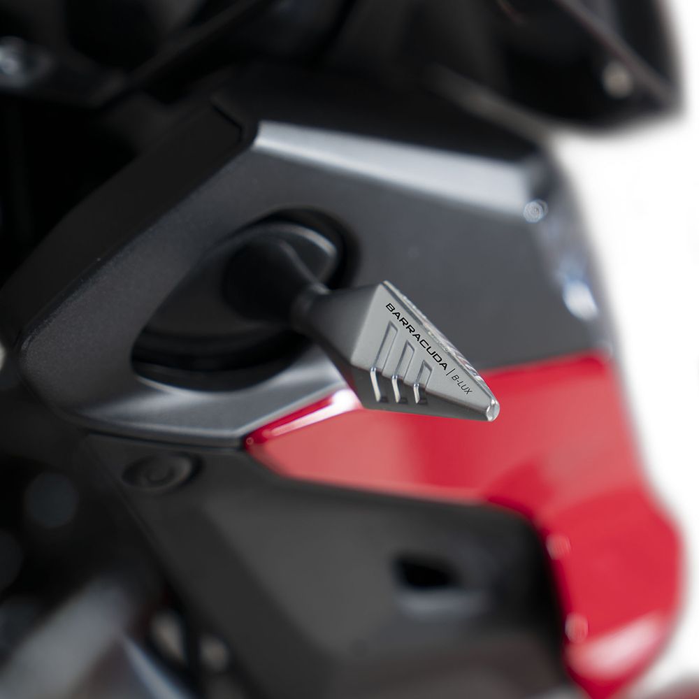 Barracuda turn signal X-LED B-LUX silver