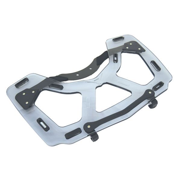 Luggage rack for top case BMW K 1600 GT /R 1250 RT /R 1200 RT, PMMA, light smoke