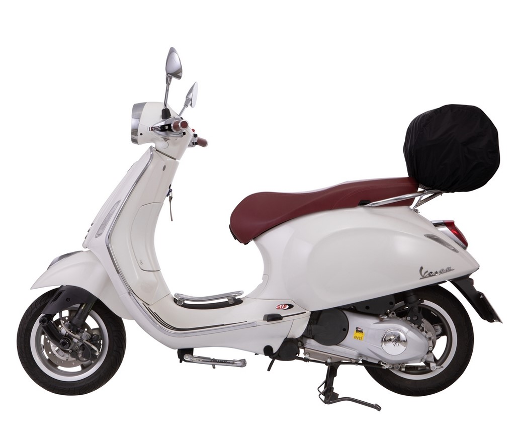 Luggage basket kit Classic for Vespa GTS/GTV/GT60 125-300cc, dark brown