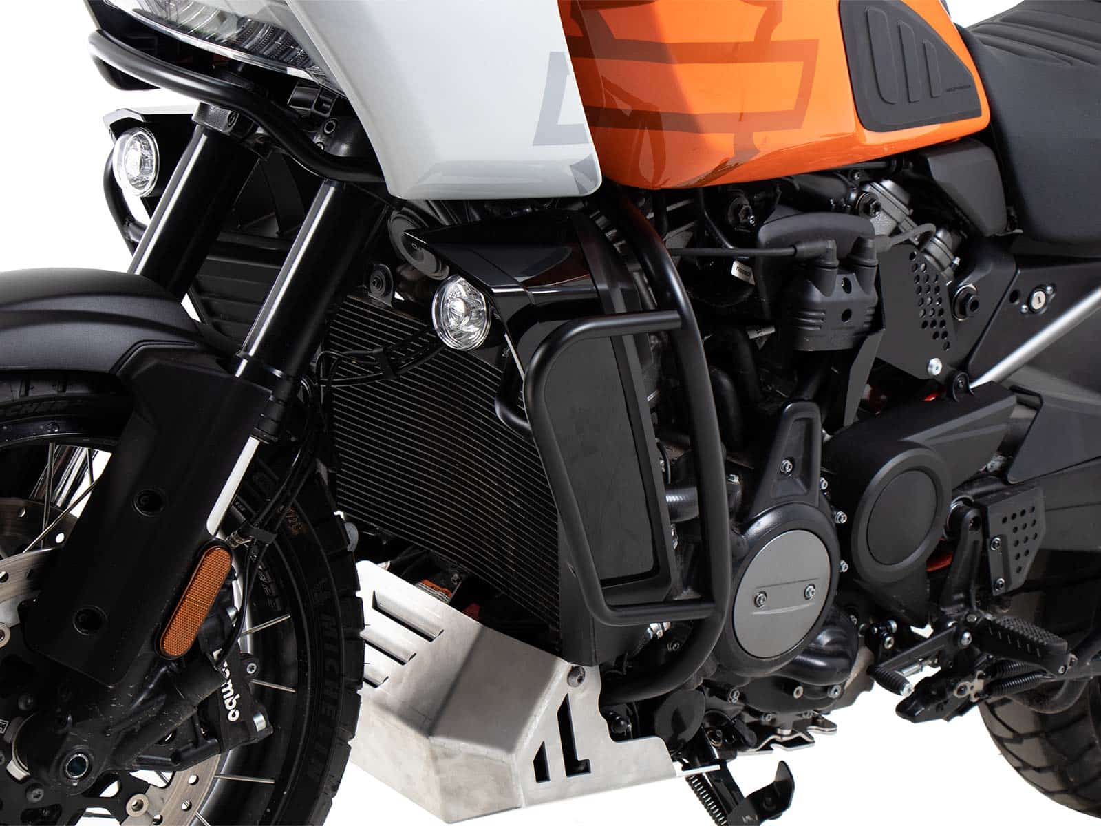 Engine guard black for Harley Davidson Pan America 1250 / ST (21-) Hepco & Becker