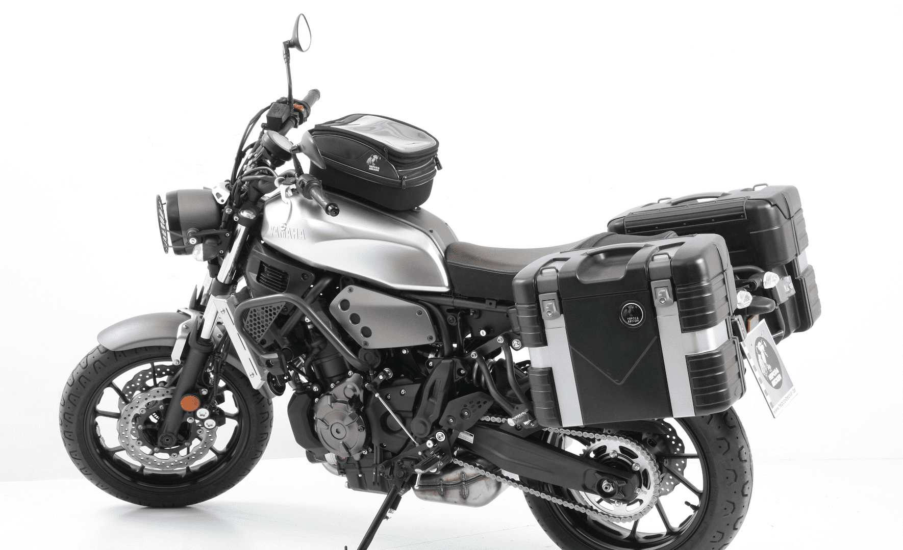 Case carrier Lock it for Yamaha XSR 700 / XTribute (22-) Hepco & Becker
