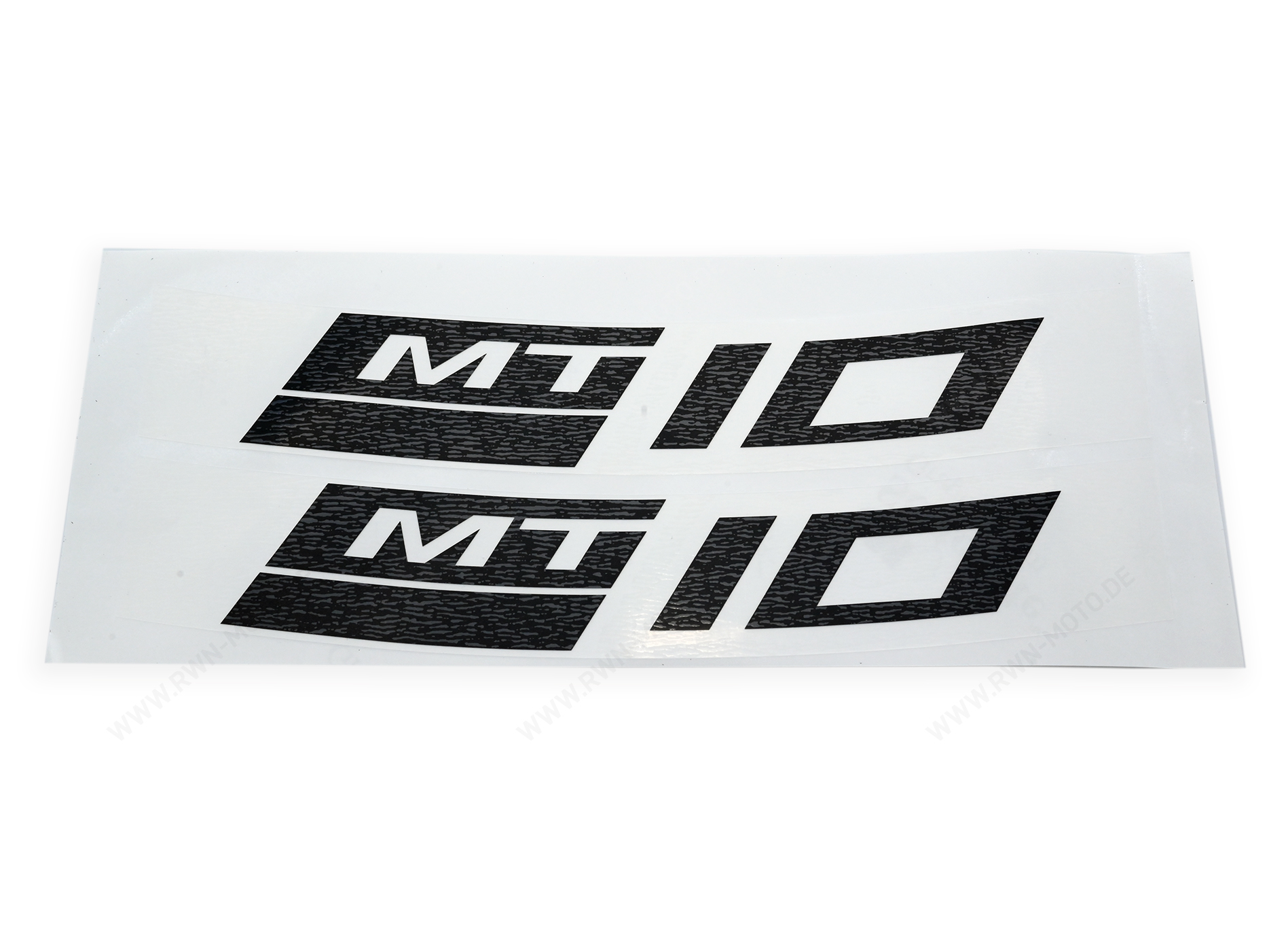 Reflective rim stickers black rear for Yamaha MT-10 (22-) Original