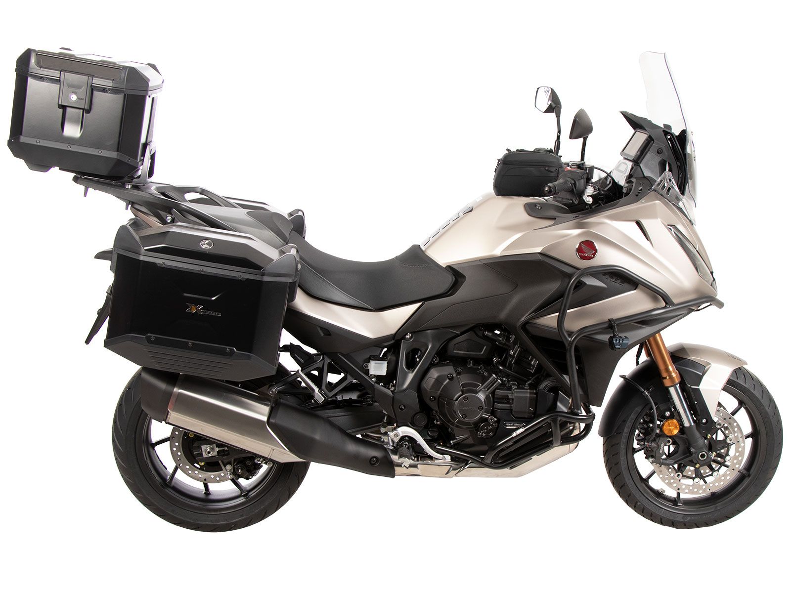 Side case carrier fixed black for Honda NT 1100 / DCT / ES (25-) Original Hepco & Becke