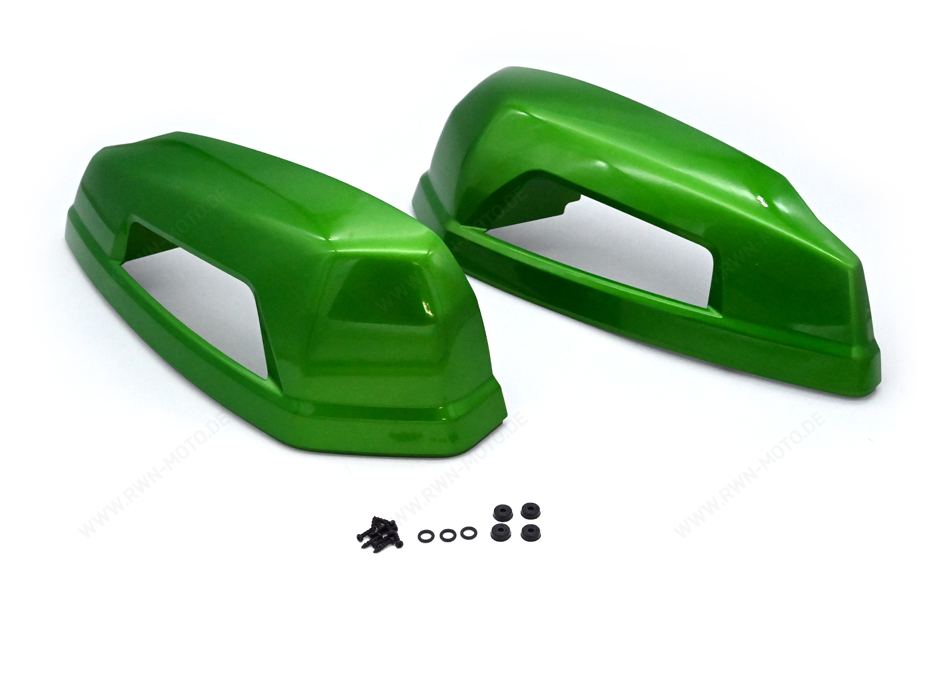 Case trim set (Candy Lime Green) Original Kawasaki