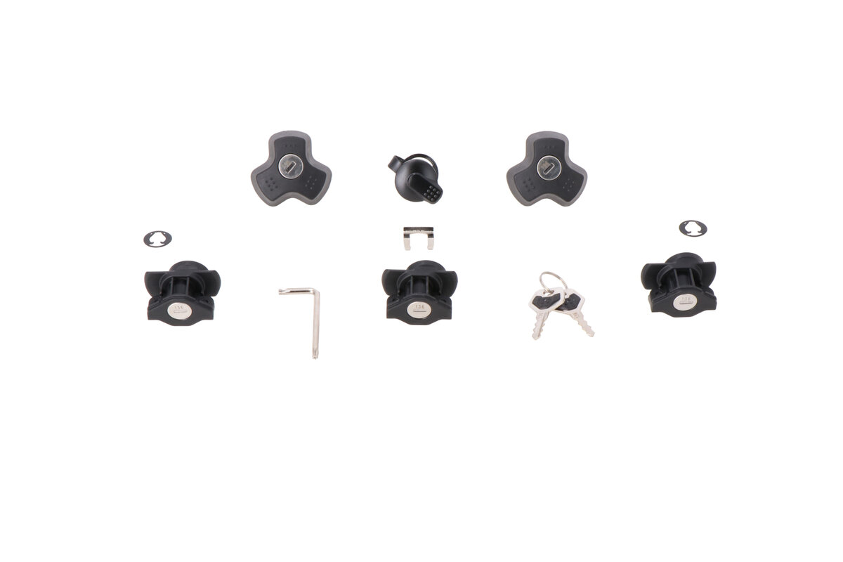 SW-Motech DUSC lock set 3 locks /2 keys /1 TRAX lock /2 DS locks SW-Motech