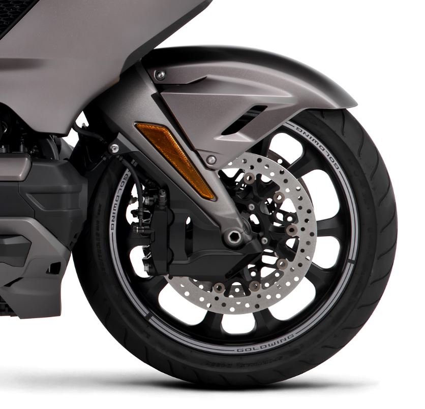 Rim decor sticker set silver for Honda GL1800 Gold Wing (20-) Original