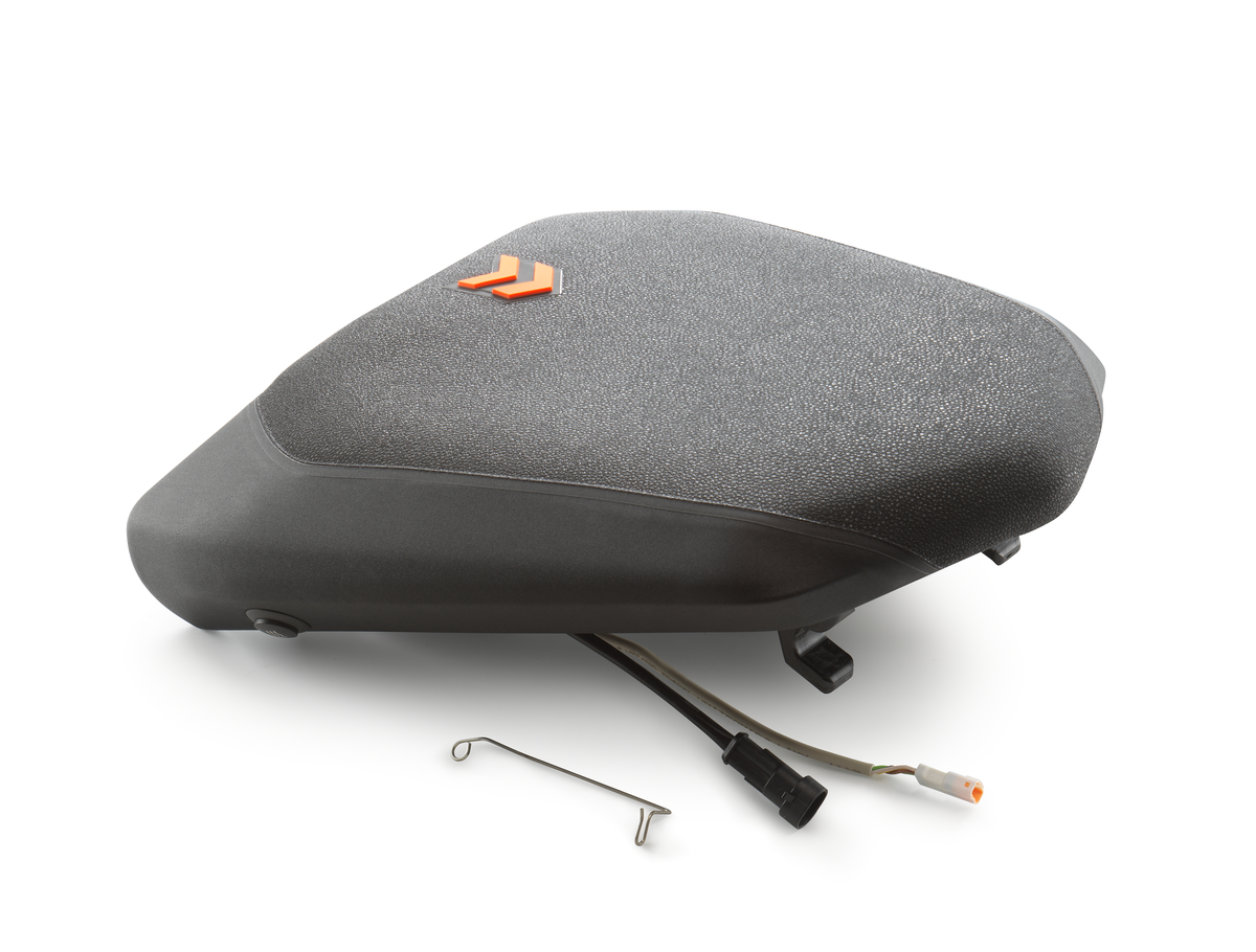 KTM Ergo pillion seat with heated seat