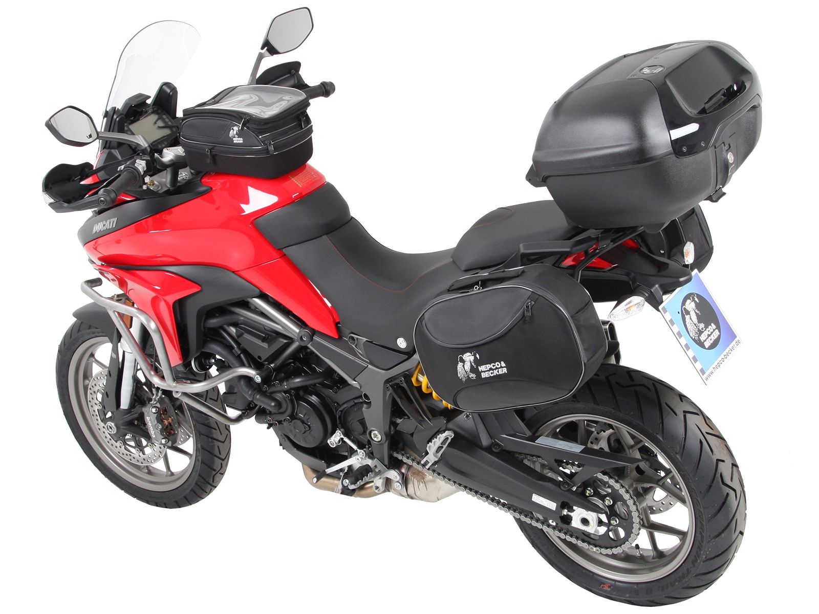 Basic tank ring incl. tank bag closure unit for Ducati Multistrada 950 /S (17-21)