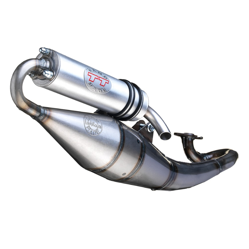 LeoVince Exhaust System Hand Made TT, Steel, Full System for Aprilia / Piaggio