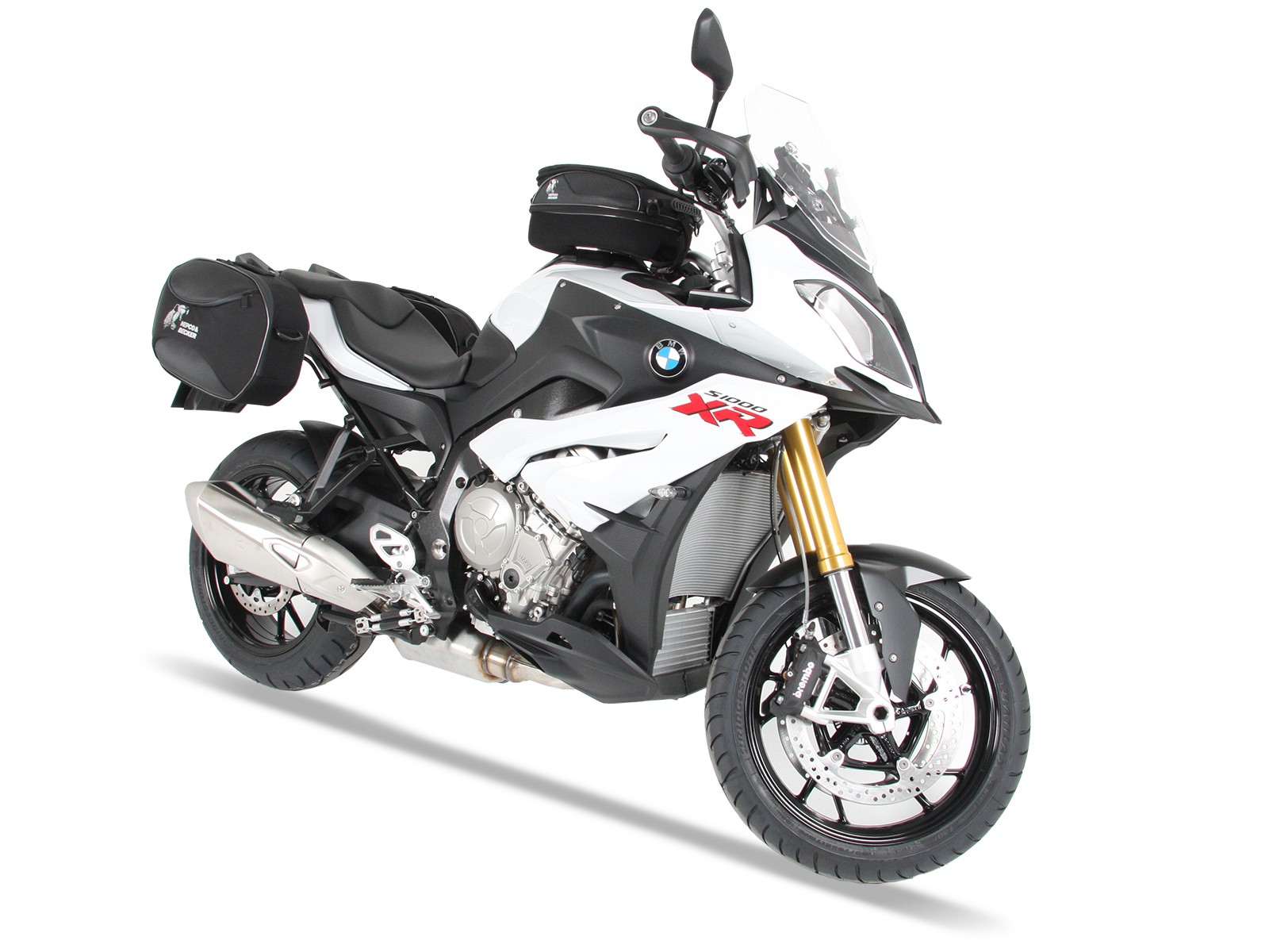 C-Bow side carrier black for BMW S 1000 XR (15-19) Hepco & Becker