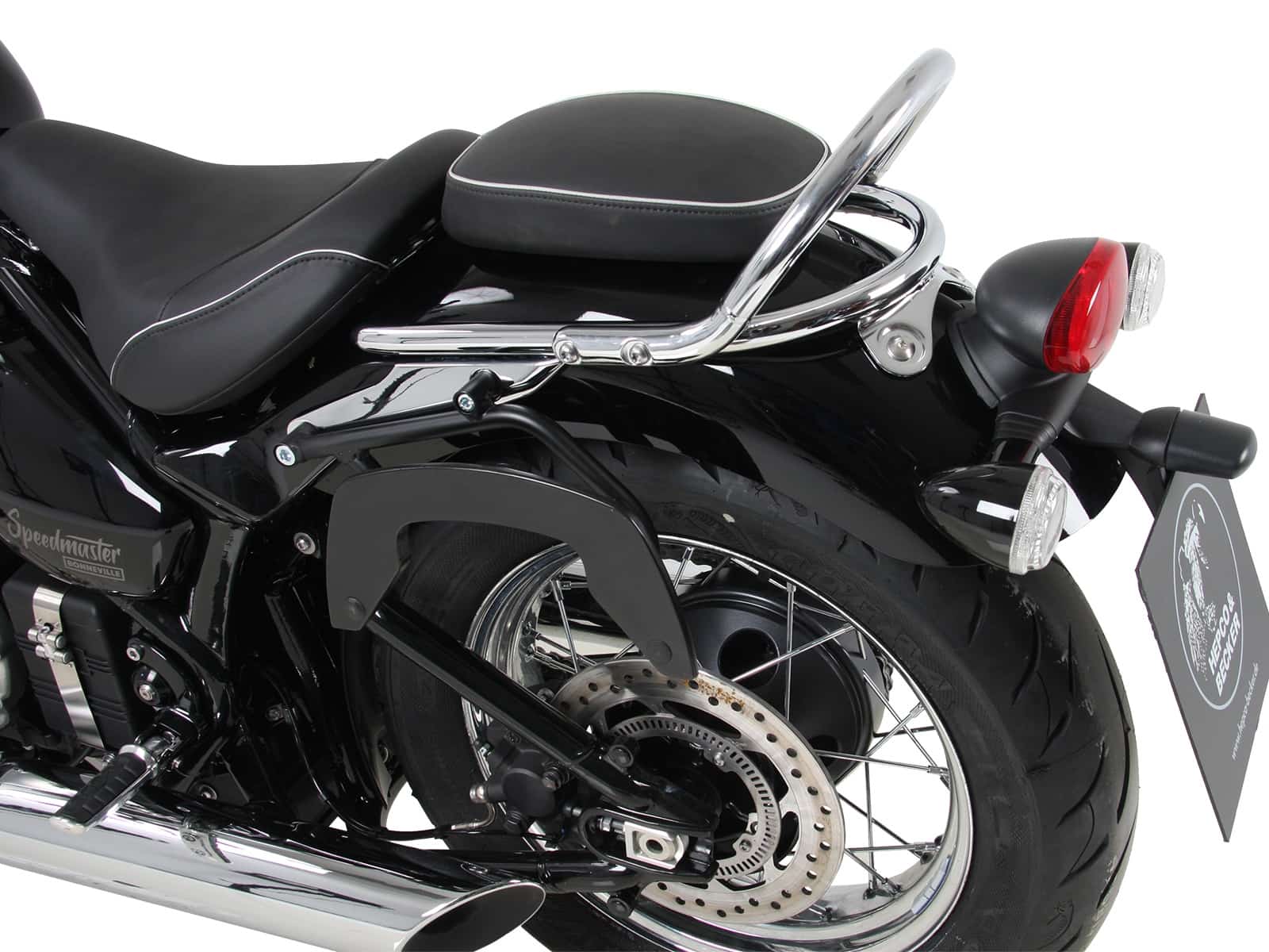C-Bow saddlebag holder for Triumph Bonneville Speedmaster (18-) Hepco & Becker