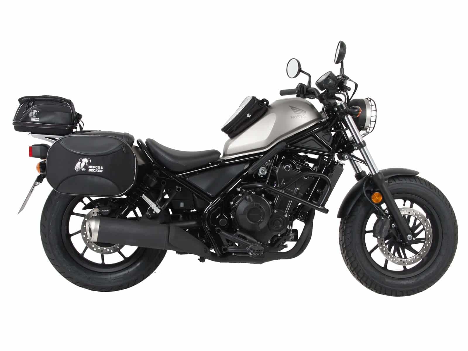 C-Bow side carrier black for Honda CMX 500 Rebel (17-) Hepco & Becker