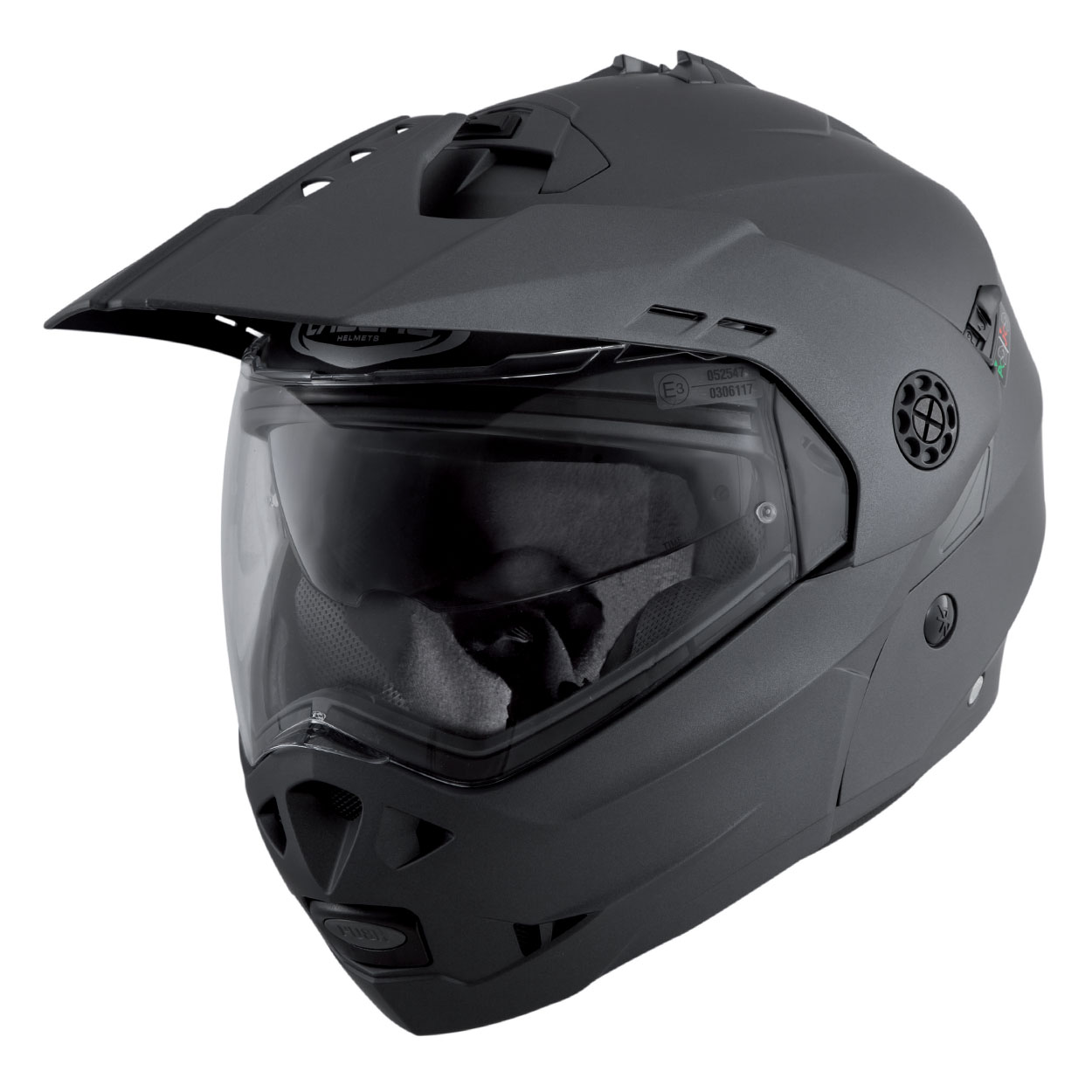 Caberg helmet Tourmax, matte-gun metallic