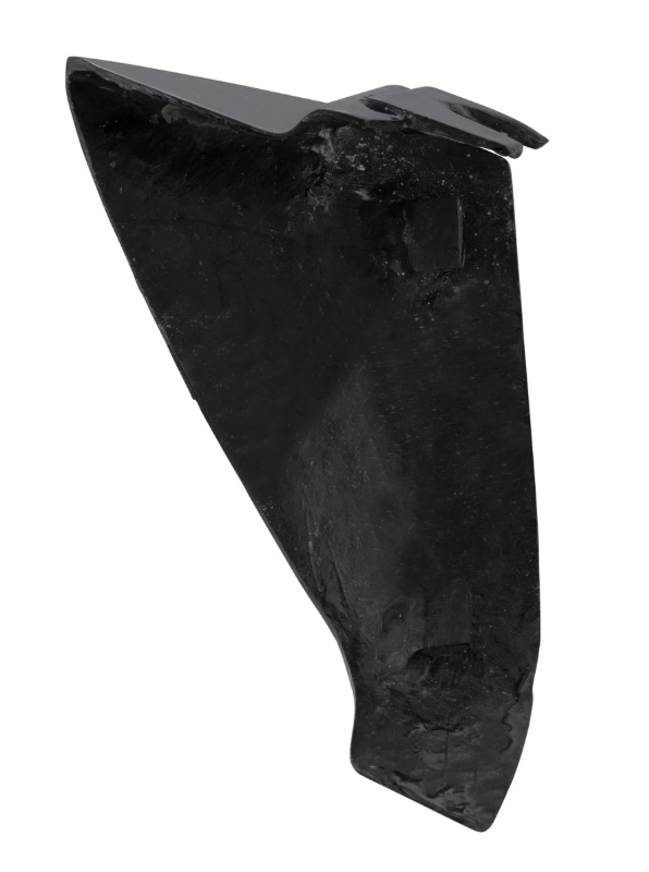 End piece underbody left for Vespa Primavera/Sprint 50-150cc 2T/4T AC, Carbon