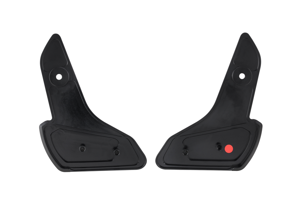 Footrests right and left for Vespa Primavera /Sprint 50-150cc 2T/4T AC, black