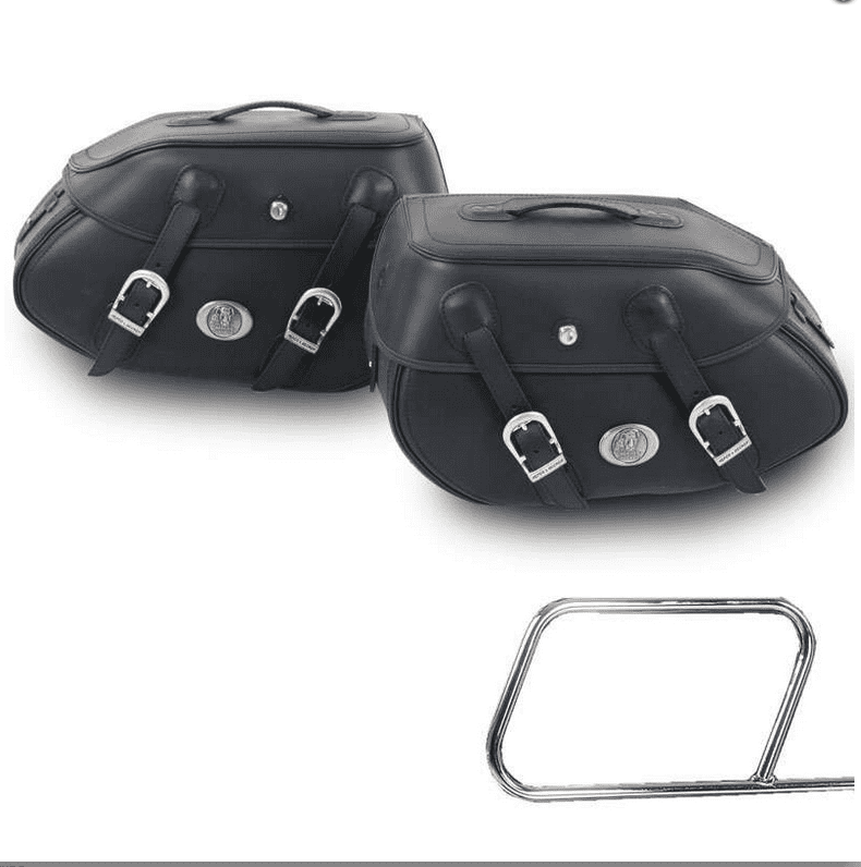 Side case set Buffalo for tube pannier holder Hepco & Becker