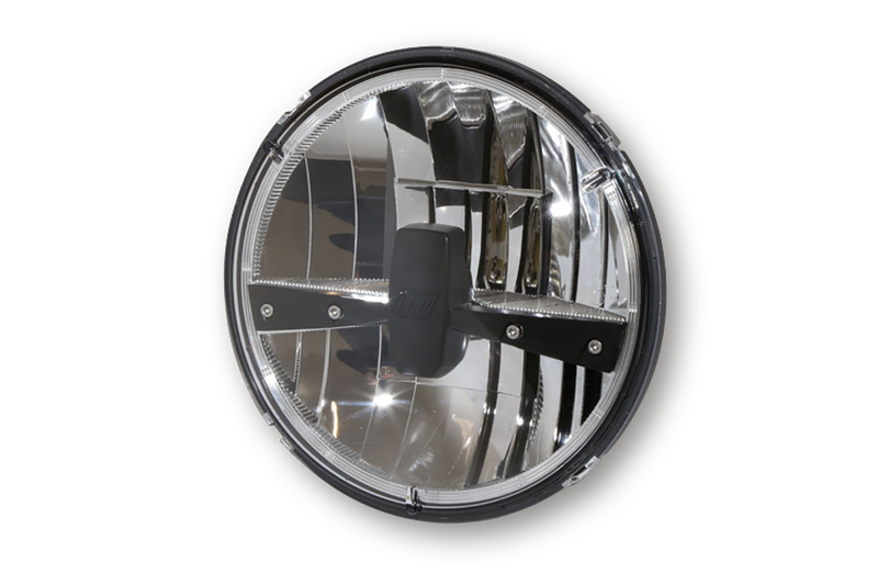 HIGHSIDER pro 7 inch headlight insert type 3 LED black E-approved