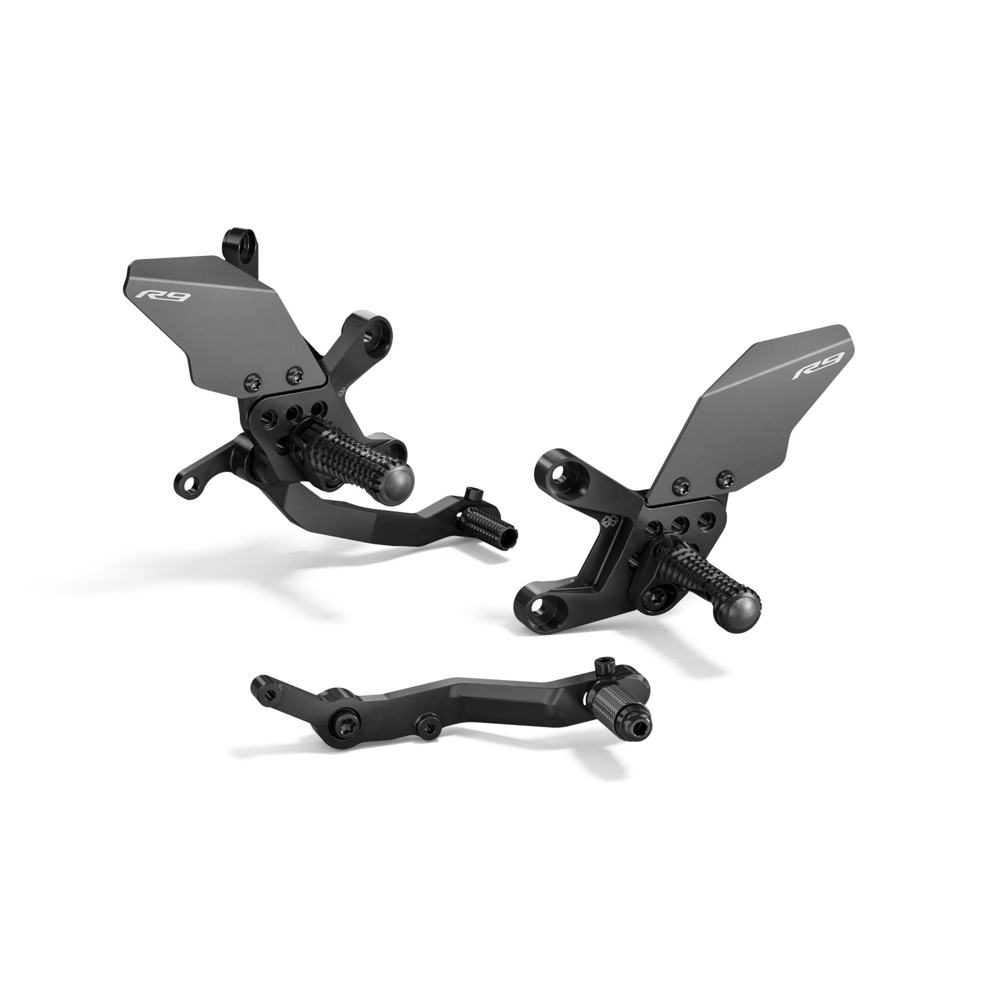 Adjustable billet aluminum footpegs for Yamaha YZF R9 (25-) Original