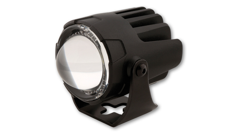 HIGHSIDER pro high beam headlight FT13-High LED black E-approved (1pc)