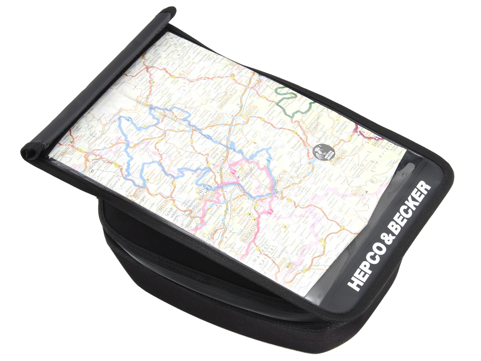 A4 map pocket for Street Daypack 2.0 & Royster Tankbag waterproof Hepco & Becker