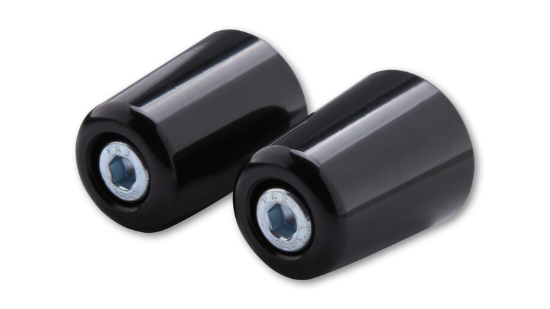 HIGHSIDER smart handlebar weights black For various Kawasaki original handlebars (pair)