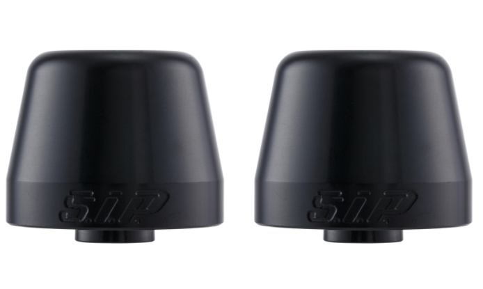 Handlebar end weights left/right for Vespa Primavera/Sprint/ET/LX/LXV/S, black matt