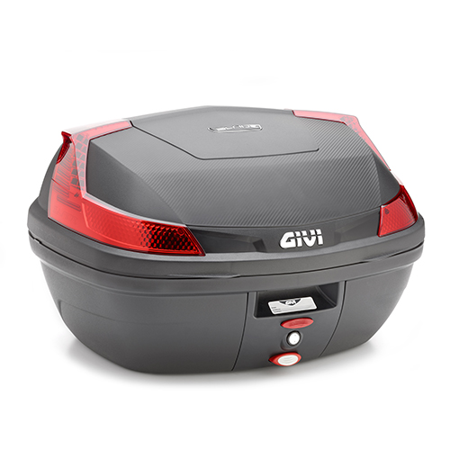 B47 BLADE MONOLOCK top case with plate and red reflectors Givi