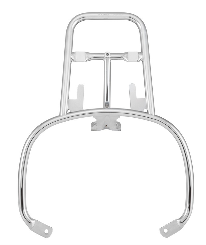 Rear luggage rack for Vespa GTS /GTS Super /GTV /GT 60, 125-300cc, chrome