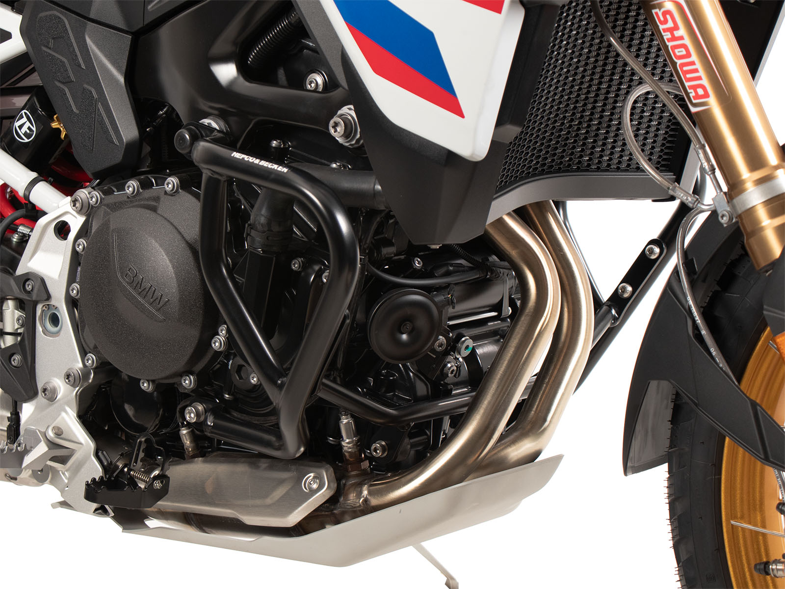 Engine guard black for BMW F 900 GS (24-) Hepco & Becker