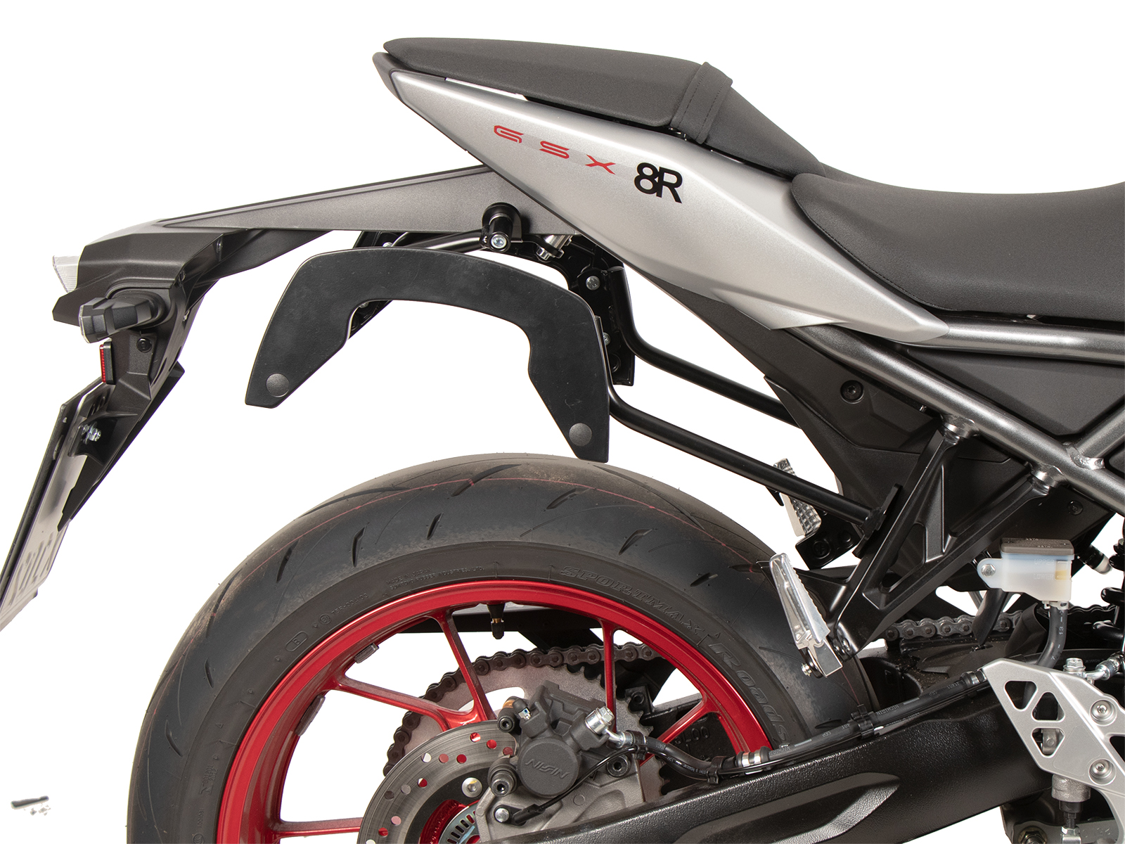 C-Bow side carrier black for Suzuki GSX-8R (24- ) Hepco & Becker