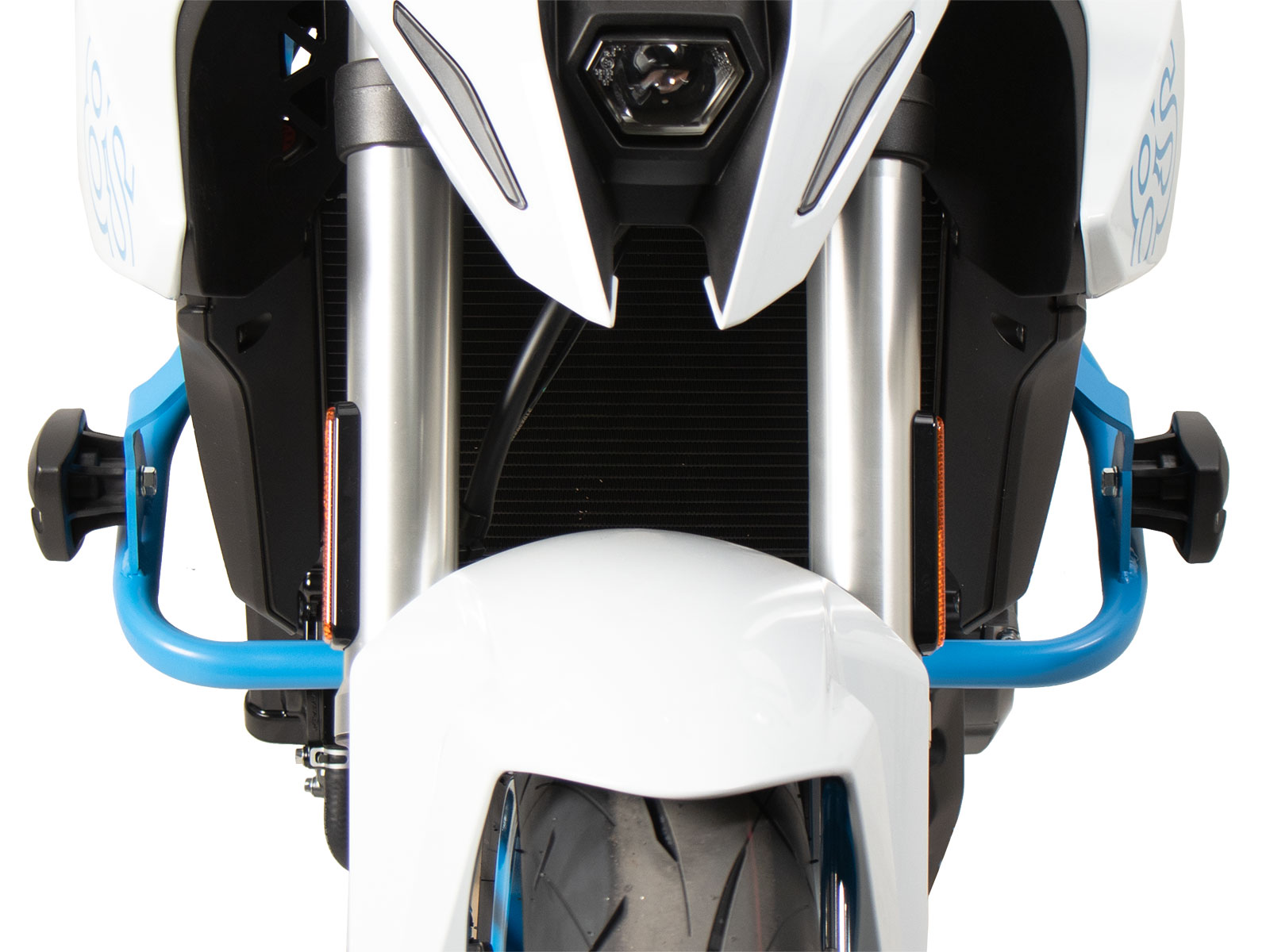 Engine Guard blue incl. ProtectionPad for Suzuki GSX-8S (23-) Hepco & Becker