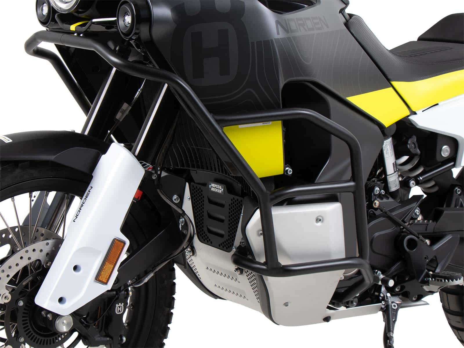Engine Guard Solid black for Husqvarna Norden 901 (22-) Hepco & Becker
