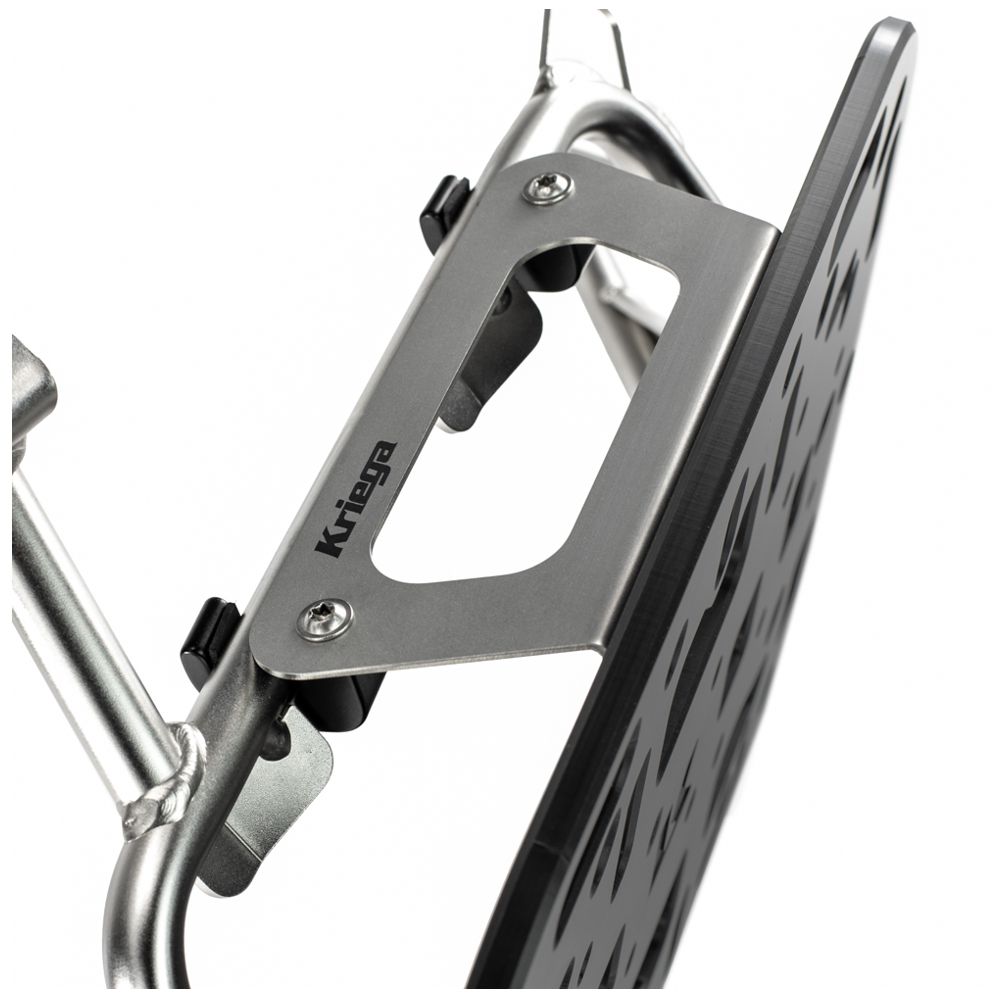 Kriega OS mounting plate right for BMW R 1200 GS LC Adventure, R 1250 GS Adventure, R 850 GS Adventure