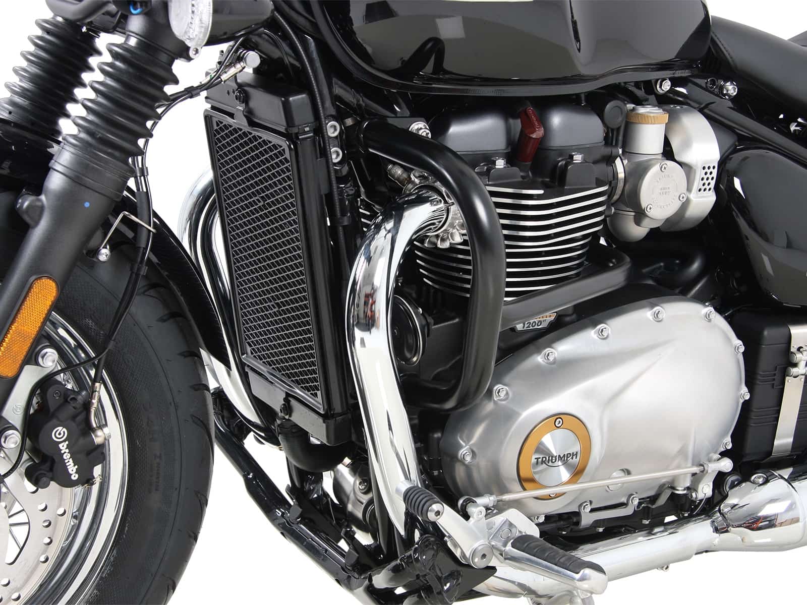 Engine Guard black for Triumph Bonneville Speedmaster (18-) Hepco & Becker